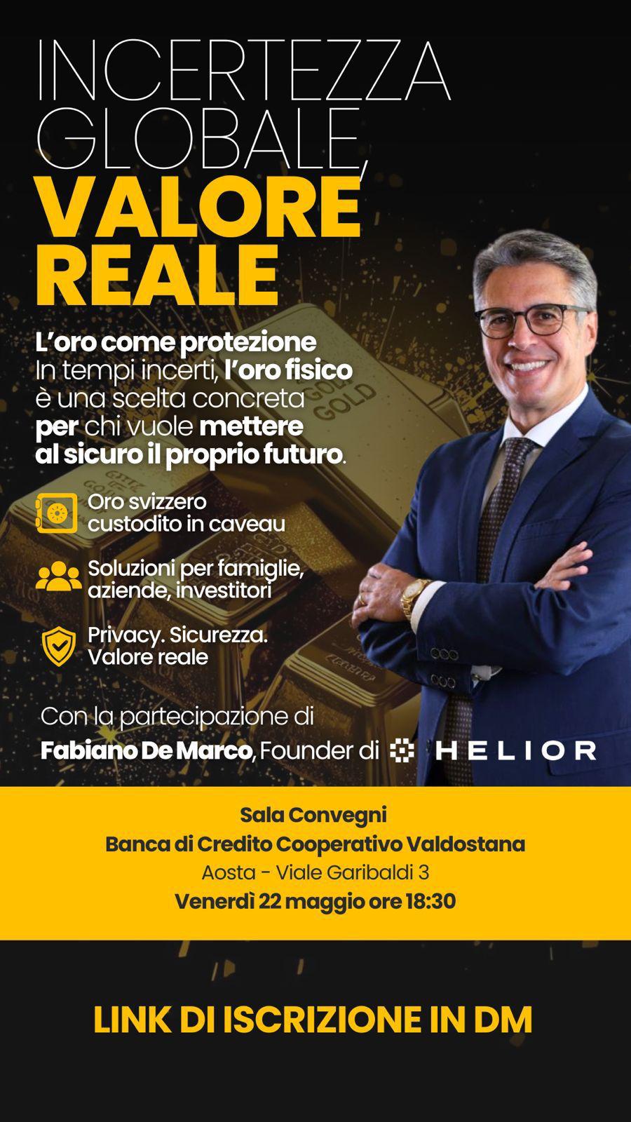 Aosta - Incertezza Globale, Valore Reale